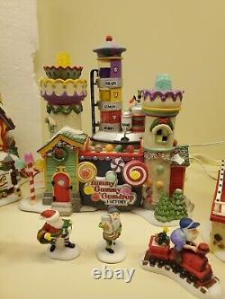 Dept 56 Yummy Gummy Gumdrop Factory, Checking it Twice, & Bjorn Turoc READ