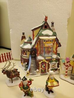 Dept 56 Yummy Gummy Gumdrop Factory, Checking it Twice, & Bjorn Turoc READ