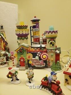 Dept 56 Yummy Gummy Gumdrop Factory, Checking it Twice, & Bjorn Turoc READ