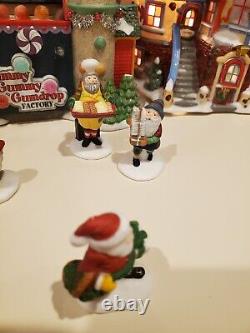 Dept 56 Yummy Gummy Gumdrop Factory, Checking it Twice, & Bjorn Turoc READ