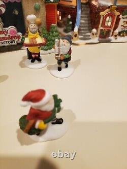 Dept 56 Yummy Gummy Gumdrop Factory, Checking it Twice, & Bjorn Turoc READ