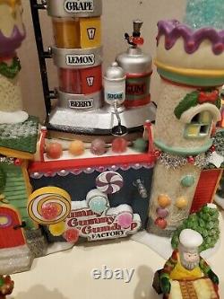 Dept 56 Yummy Gummy Gumdrop Factory, Checking it Twice, & Bjorn Turoc READ