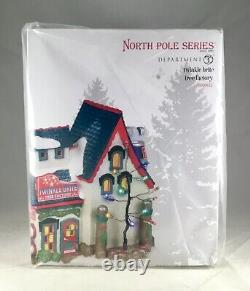 Dept 56 lit TWINKLE BRITE TREE FACTORY North Pole LED Department D56 New