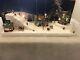 Dept56 North Pole Collection Christmas Village Display Platform All Included