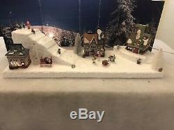 Dept56 North Pole Collection Christmas village display platform All Included