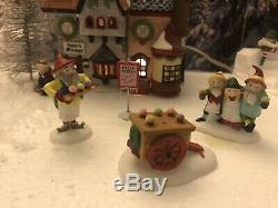 Dept56 North Pole Collection Christmas village display platform All Included