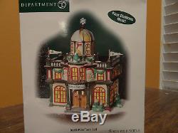 Dept56 North Pole Town Hall Northern Light Tinsel Mill Elf Christmas Village Lot