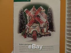 Dept56 North Pole Town Hall Northern Light Tinsel Mill Elf Christmas Village Lot