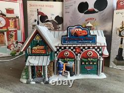 Deptartment 56- North Pole Series Cars Holiday Detail Shop