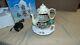 Enesco North Pole Village Operating Holiday Bungalow Withsound/original Box