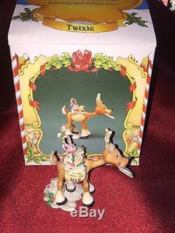 ENESCO NORTH POLE VILLAGE TWIXIEREINDEER