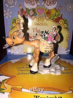 ENESCO NORTH POLE VILLAGE TWIXIEREINDEER