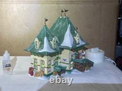 Elsie's Gingerbread Real Smoking Chimney North Pole Series