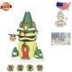 Enchanting North Pole Village Crayola Art Center Lit Building Decor, 5.67 Inch