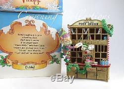 Enesco Cubby Elf sorting Mail The North Pole Village Mailroom Zimnicki 830410