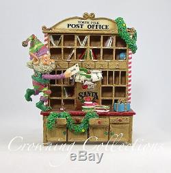 Enesco Cubby Elf sorting Mail The North Pole Village Mailroom Zimnicki 830410