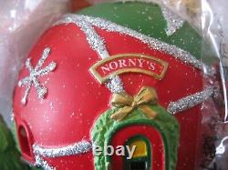 Enesco Department 56 North Pole Series Norny's Ornament House Village Accessory