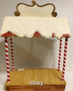 Enesco North Pole Village 1988 North Pole Station (VERY RARE) In Original Box