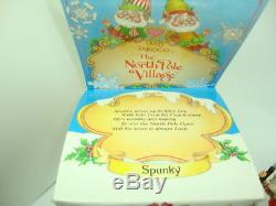 Enesco North Pole Village 1991 Spunky The Tennis Player With Box 830984