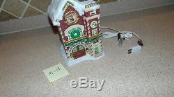 Enesco North Pole Village 629278 Firehouse. M13