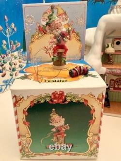 Enesco North Pole Village #869651 Twiddles Tailor Shop (1994) Sandra Zimnicki
