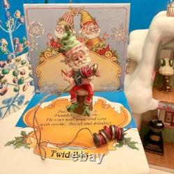 Enesco North Pole Village #869651 Twiddles Tailor Shop (1994) Sandra Zimnicki