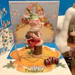 Enesco North Pole Village #869651 Twiddles Tailor Shop (1994) Sandra Zimnicki