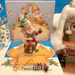 Enesco North Pole Village #869651 Twiddles Tailor Shop (1994) Sandra Zimnicki