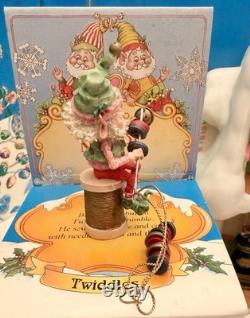 Enesco North Pole Village #869651 Twiddles Tailor Shop (1994) Sandra Zimnicki