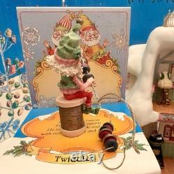 Enesco North Pole Village #869651 Twiddles Tailor Shop (1994) Sandra Zimnicki