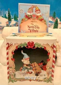 Enesco North Pole Village Bakery Fronsie #830895 (1992) Sandra Zimnicki