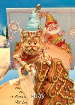Enesco North Pole Village Bakery Fronsie #830895 (1992) Sandra Zimnicki