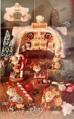 Enesco North Pole Village Bakery Fronsie #830895 (1992) Sandra Zimnicki