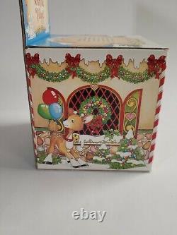 Enesco North Pole Village Crinkles Elf Figurine withBox 830143 ZIMNICKI 1990 elves