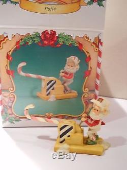 Enesco North Pole Village Elf, 1987 Puffy, rare piece