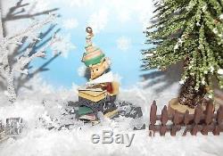 Enesco North Pole Village Elf Elves Sandi Zimnicki FIDGET SCHOOL ELF Rare withbox