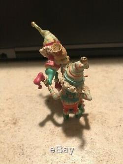 Enesco North Pole Village Elves Frosty & Mason Decorate Bakery House Series Euc