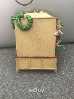 Enesco North Pole Village Elves Post Office Elf Cubby Euc