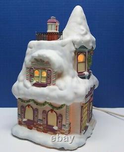 Enesco North Pole Village Elves TAILOR SHOP Nightlight Sandi Zimnicki WithBox RARE