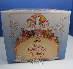 Enesco North Pole Village Elves TAILOR SHOP Nightlight Sandi Zimnicki WithBox RARE