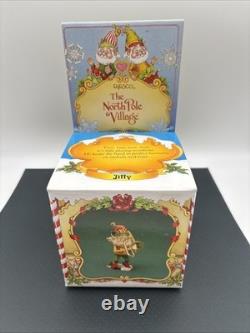 Enesco North Pole Village Jiffy 861979 Orig Box RARE NEW NOS Sandy Zimnicki