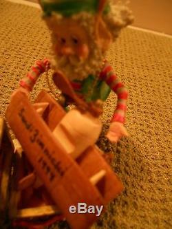 Enesco North Pole Village Mayor Mistletoe signed 1994