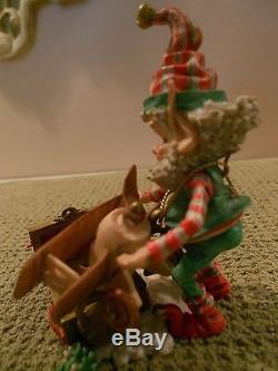 Enesco North Pole Village Mayor Mistletoe signed 1994