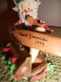 Enesco North Pole Village Mayor Mistletoe signed 1994