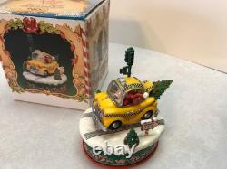 Enesco North Pole Village. RAMBLING SANTA MUSICAL