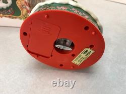 Enesco North Pole Village. RAMBLING SANTA MUSICAL