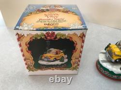 Enesco North Pole Village. RAMBLING SANTA MUSICAL
