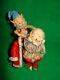 Enesco North Pole Village Seamer & Santa