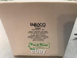 Enesco North Pole Village. Seamer With Santa