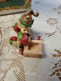 Enesco North Pole Village Winkie 1994 Sandi Zimnicki NIB 869708 For Teacher